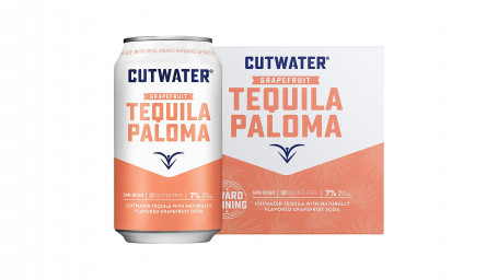 Cutwater Spirits Tequila Paloma Cocktails Grapefruit Cans (12 Oz X 4 Ct) (Ang.).