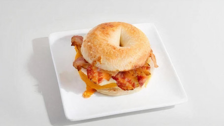 Bacon, Egg Cheese Bagel Sandwich