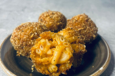 Garlic Mac N Cheese Balls