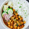 The Curry Bowl: Channa Chickpea) Masala Vegan) New Addition Must Try