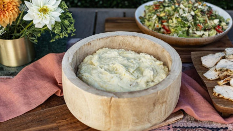 Large Smashed Gold Potato