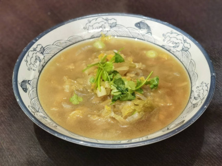 Pickled Chinese Leaf And Pork Belly Dōng Běi Suān Cài Tǔn Bái Ròu