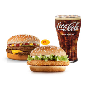 Burger Duplo Z Serem Lub Mcchicken Coca-Cola Bez Cukru