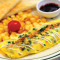 Set Bacon Cheese Omelette Zhī Shì Yān Ròu Yǎn Liè