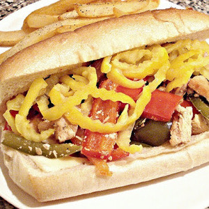 Kurczak Cheesesteak