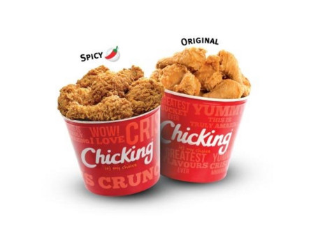 9 Pcs Chicken Bucket