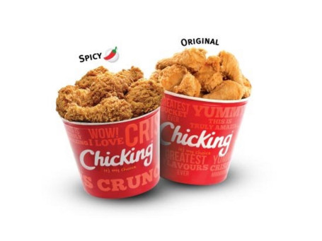 12 Pcs Chicken Bucket