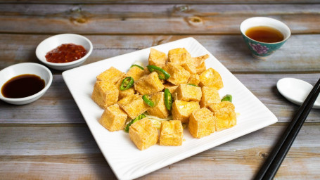 #11. Crispy Tofu W/ Salt Chili Peppers