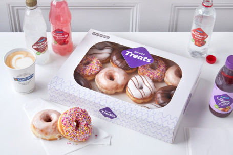 Box Of 12 Assorted Ring Doughnuts