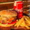 Combo Individual: 1 Los Angeles+ Fritas+ Coca Cola 350Ml (Serve Bem 1 Pessoa)