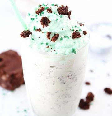 Miętowy Shake Z Brownie