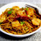 Krewetki Hakka Noodles