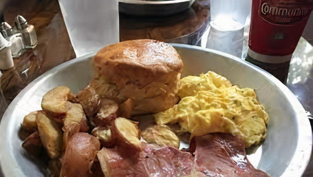 Country Ham Breakfast Plate