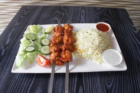 2 Skewers Chicken Kebab