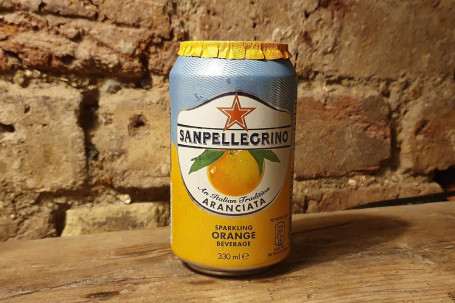 San Pelligrino 300Ml Can Arancita