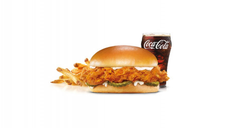 Hand-Breaded Chicken Sandwich (Small Combo)