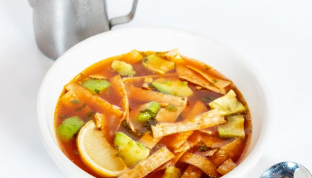 Our Famous Tortilla Soup Large