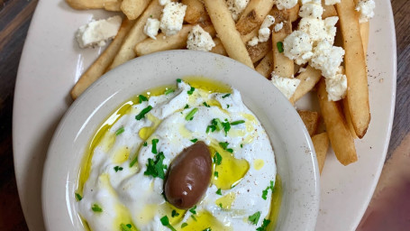 Feta Fries With Tzatziki