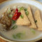 Creamy Tofu Enoki Noodle Soup Vg