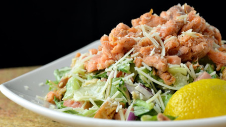 Chipotle Smoked Salmon Caesar Salad