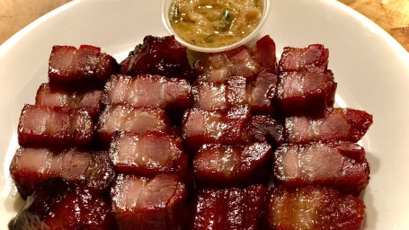 Honey Glazed Bbq Pork Belly Chā Shāo Nǎn