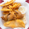 Special Three: 1 Pc Catfish 3 Wings With Fries Drink