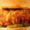 Fried Chicken Pickle Sandwich