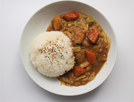 Tofu Curry Rice Bowl (Vegan)